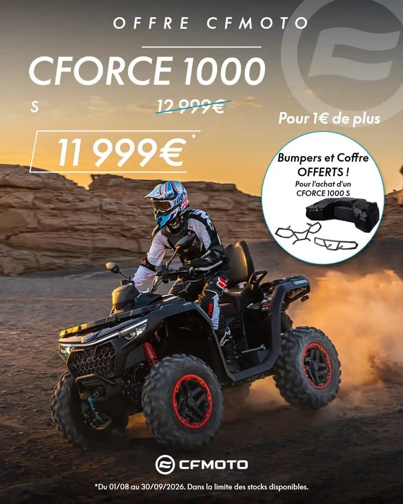 Offre CFMOTO | SMB Motoculture